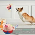 thumbnail image 4 of Interactive Dog Toys, Remote Control Dog Toy, Rechargeable Motion Activated Dog Toy, Moving Dog Toys for Large Dogs, Talking Squeaky Music Active Moving Pet Plush Toy to Keep Them Busy (Red Pig), 4 of 7