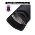 thumbnail image 6 of Deago Security Pouch Faraday Bag Cell Phone Anti-Tracking Anti-Spying GPS RFID Signal Blocking Bag Shielding Pouch Wallet Case for Cell Phone Privacy Protection Car Key (Black), 6 of 10