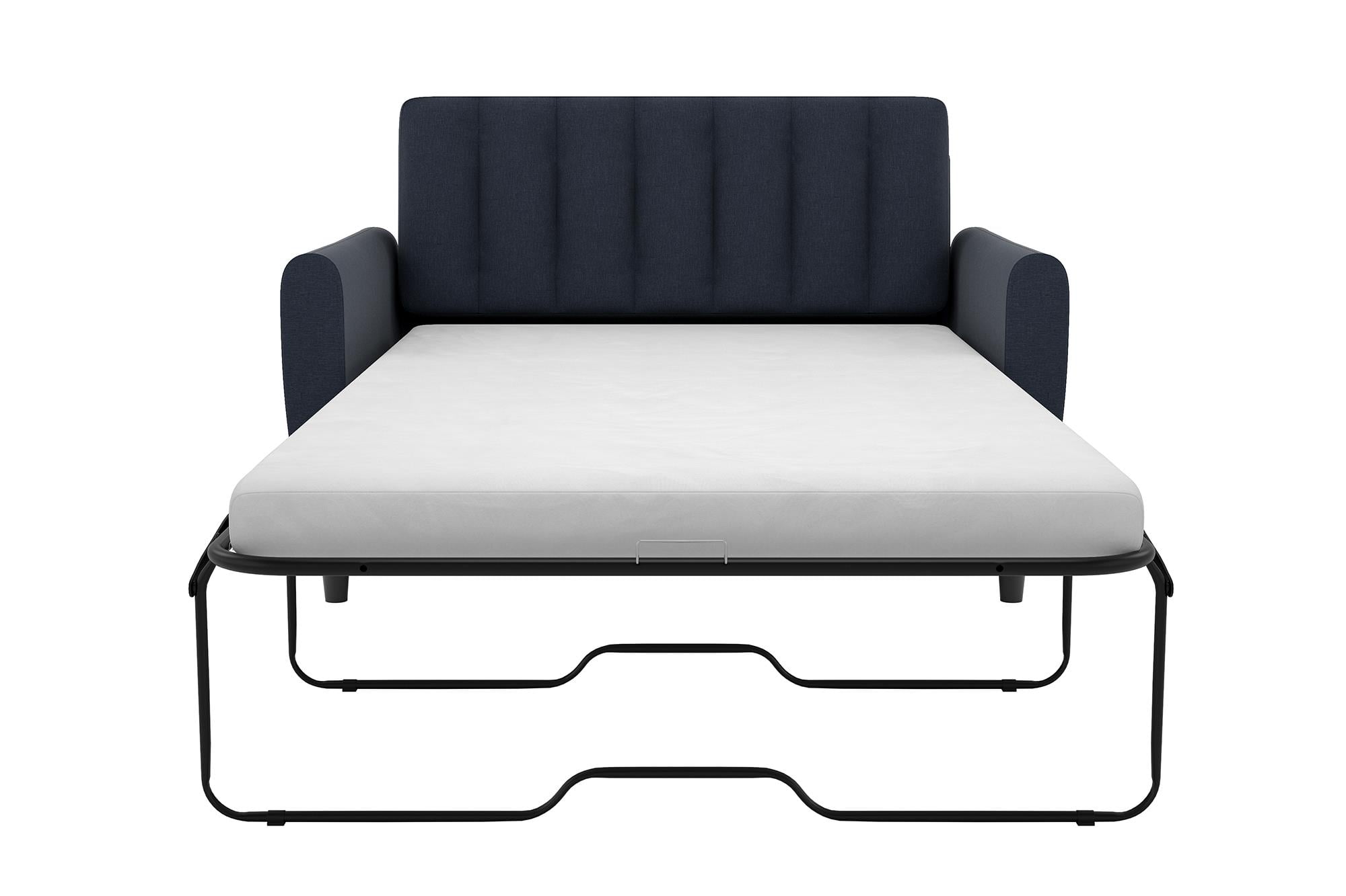 Novogratz Brittany Sleeper Sofa With Memory Foam Mattress Baci Living