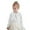 White, variant on LYHaoo Cute Cardigan for Girls Fall Button Closure Knitted Shrugs Cropped Kids Long Sleeve Sweaters 11-12 Years(White)