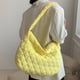 thumbnail image 4 of Bolso hombro Kuymtek gran capacidad amarillo Con Hilo Bordado y Diamantes, 4 of 8