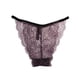 thumbnail image 1 of Sexy Tanga Elástico Tanga Bikini Panty Lencería De Tiro Bajo XL Púrpura Oscuro SG, 1 of 8