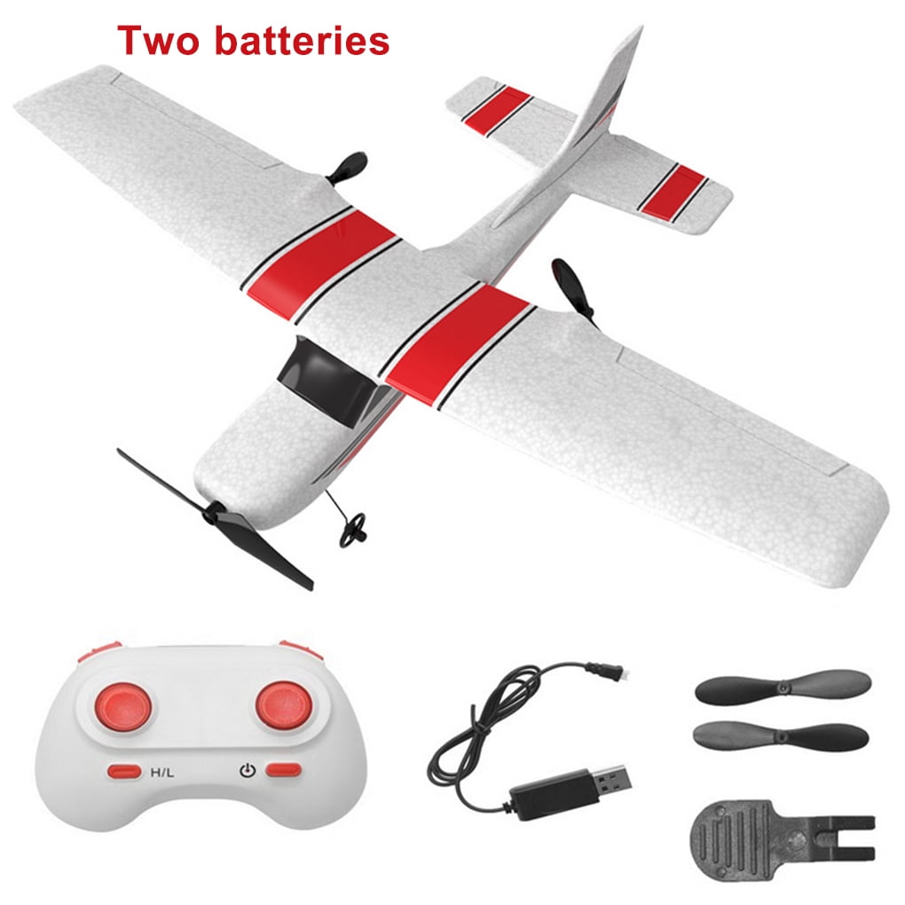 Airplane Toy Remote Control Glider Plane 6axis Rechargeable Children