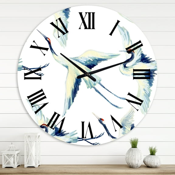 Designart 1 in Quartz Traditional Wall Clock