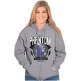 thumbnail image 4 of the Phantom Ghost Who Walks Retro Zip Up Hoodie Men's Women's Brisco Brands S, 4 of 6