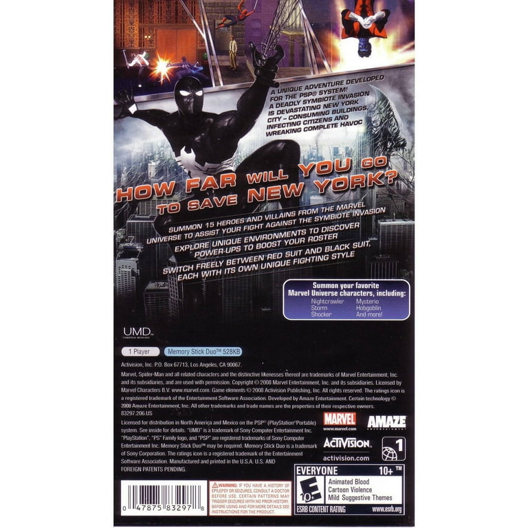 Spider-Man: Web of Shadows - Old Games Download