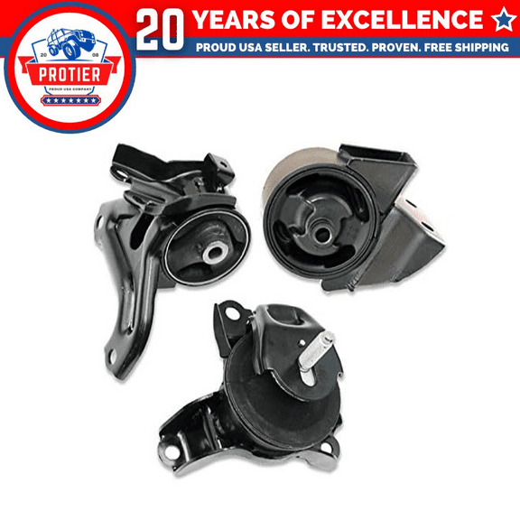 Fits 2003-2005 Kia Rio 1.6L Engine Motor&Trans Mount Set 3pcs : A6754, A7189, A7189