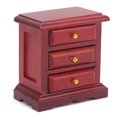 thumbnail image 2 of 1/12 Dollhouse Bedside Table, Dollhouse Bedside Table, Simulate Exquisite Solid Durable For Doll House, 2 of 8
