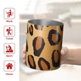 thumbnail image 5 of 12oz Coffee Tumblers Gold and Black Of Leopard Print Stainless Steel Vacuum Insulated Travel Tumbler Coffee Cups Mug with Lid and Straw with Cleaning Brush for Cold & Hot Drinks, 5 of 5
