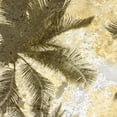 thumbnail image 2 of Kimberly, Allen 26x26 Gold Ornate Wood Framed with Double Matting Museum Art Print Titled - Palm Tree Gold 1, 2 of 4