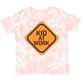 thumbnail image 3 of Inktastic Kid at Work Construction Sign Boys or Girls Toddler T-Shirt, 3 of 5