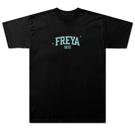 Freya Skye Logo Merch T-shirt Summer Unisex Short-sleeved Fashion Y2K Casual Stylish Design Tee