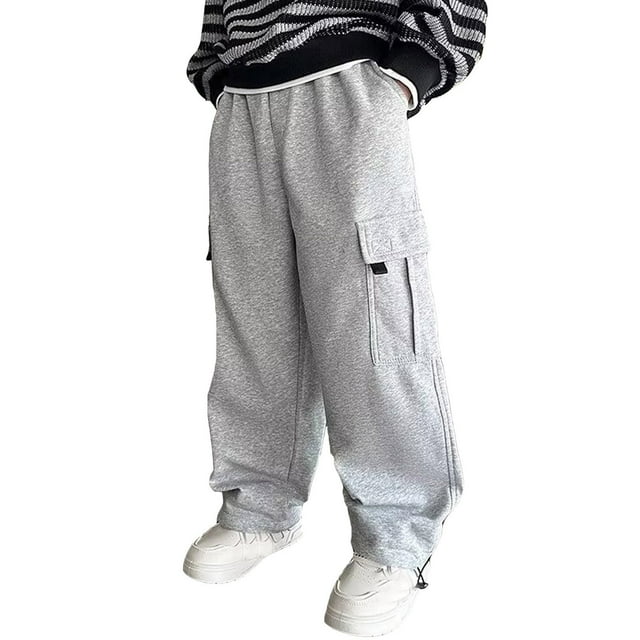 FDDMis Navy Sweatpants Black Football Pants Long Sweat Pants Boys Clothes for Teen Boys 12 to 18 Month Boy Clothes Boys 4t, 12-13 Years