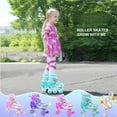 thumbnail image 5 of JZY Glitter Musical Roller Skates for Kids 3-12 - Adjustable Outdoor Skates with Light-Up Wheels, Beginner-Friendly Birthday for Boys & Girls, 5 of 7
