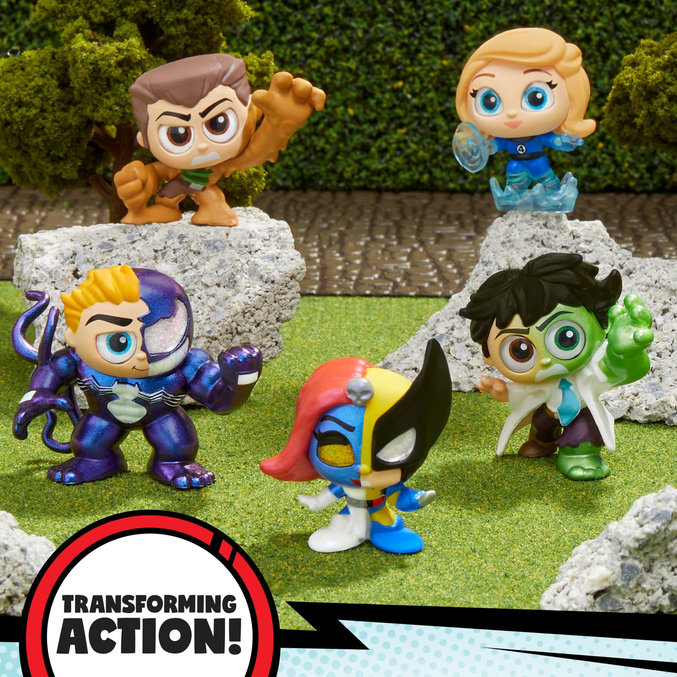 Disney Doorables Marvel Action Peek Series 2 - Mystery Collectible Figures for Kids 5+