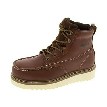 Wolverine Men's T-Bone Work Boot Steel Toe Rust Copper 11.5 D(M) US