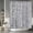 Grey, variant on Window Ocean Shower Curtain Sunset Over Sea Beach Palms Shower Curtains for Bathroom Family Bathtub Decorations Boho Abstract Waterproof Washable Shower Curtain with Hooks 36x72 Inches