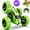 Green, variant on HNH Remote Control Car, RC Cars Toys for Kids Ages 4-12, Stunt Car with LED Lights & 360° Flips, 2.4GHz, 2 Batteries, Blue