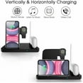 thumbnail image 2 of Station de Charge Sans Fil 4 en 1 Station de Charge Intelligente Sans Fil Chargeur Rapide Support Pliable Réglable pour SE/11/11 Pro Max, 2 of 9
