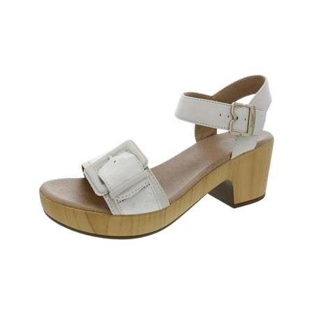 UPC 017113034402 product image for Dr. Scholl s Shoes Womens Felicity Leather Ankle Strap Heels | upcitemdb.com