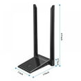 thumbnail image 3 of Wireless USB WiFi Adapter 1200Mbps Network Adapter WiFi Dongle Antenna For Laptop Desktop PC Support Windows 10/XP/Vista, 3 of 9
