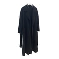 thumbnail image 1 of Minnieouse Otoño Invierno frente abierto abrigo boda fiesta ceremonia niñas cálido cárdigan manga larga solapa ropa con bolsillos laterales ropa Abrigos y chamarras Negro S Minnieouse AP013494-01, 1 of 6