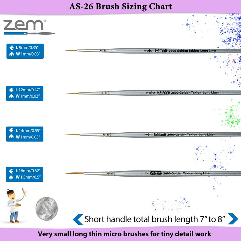 Tiny Long Liner Brush Tiny Long Liner Brush