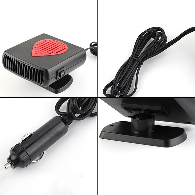 Car Heater - Top-Max 12V 2 in 1 Portable Windshield Defroster,Hot u0026 Cold  Heating Cooling Fan with Plug in Cigarette Lighter - Walmart.com
