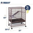thumbnail image 3 of Prevue Wrought Iron Small Animal Cage, 3 of 6