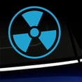 thumbnail image 1 of Nuclear Symbol - Vinyl Decal - Choose Color - [ICE BLUE], 1 of 1
