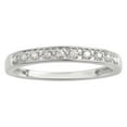 thumbnail image 2 of 1/10 Carat T.W Diamond Sterling Silver Wedding Band., 2 of 3