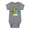 ATHLETIC HEATHER, variant on The Grinch - Baby Graphic One Piece