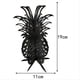 thumbnail image 3 of Creatives Metal Pineapple Ornaments Home Decor Yellow & Black, 3 of 5