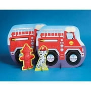 5PK Firefighter Stand-up Centerpiece ,Party Supplies and Decorations