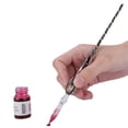 thumbnail image 2 of zhangqiuzhi Crystal Starry Sky Glass Dip Pen Signature Ink Pen Fountain Pen Set with Ink Penholder Colorful, 2 of 14