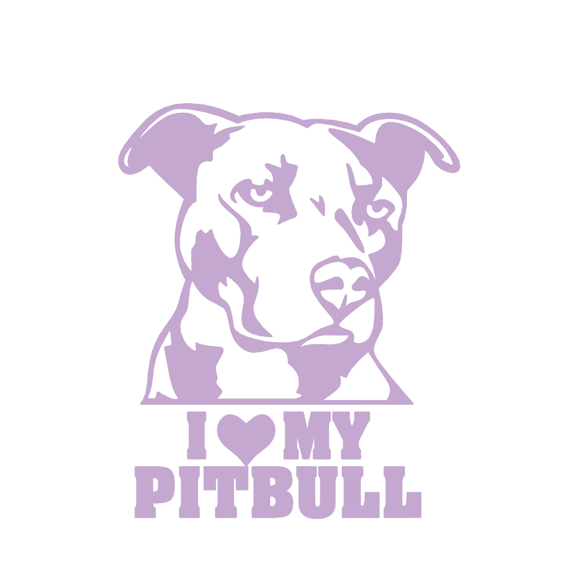 Pitbull Mom I Love My Rescue Dog Black Plastic License Plate Frame