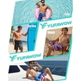 thumbnail image 6 of 9 Inch Men Swim Trunks 2 in 1 with Compression Breathable Liner Quick Dry Stretch Zipper Pockets Summer Beach Shorts for Cruise Beach Pool Board, 6 of 6