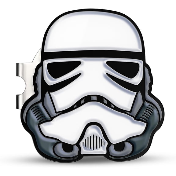 K9King Dark Side Trooper Golf Ball Marker with Magnetic Hat Clip - 1.25 x 2mm - Elevate Your Game with Premium Enamel Golf Accessories - for Personalizing Your Golf Game | Unique Golfing Gifts