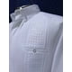 thumbnail image 5 of Guayabera De Lino Presidencial Platino Slim Fit Domménico, 5 of 6