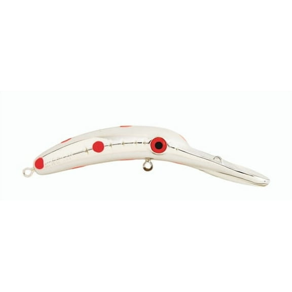 Yakima Bait Mag Lips 2.0, Metallic Silver/Clown