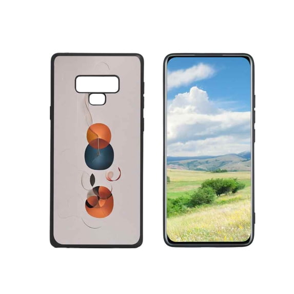 Abstract-Art-10 Phone Case, Degined for Samsung Galaxy Note 9 Case Men Women, Flexible Silicone Shockproof Case for Samsung Galaxy Note 9