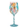 thumbnail image 4 of Lolita Sea Turtle Delight Hand Painted Wine Glass 15oz, 4 of 7