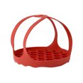 thumbnail image 2 of 2 Pcs Support de Cuiseur à Ufs Anti-Brûlure Accessoires Multifonctions pour Autocuiseur Résistant en Silicone Accessoires de Cuisson Maison Rouge, 2 of 9