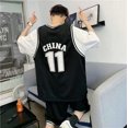 thumbnail image 4 of Un conjunto de ropa de baloncesto para hombre, traje deportivo informal, estilo veraniego, ropa de verano atractiva a juego de moda, 4 of 6