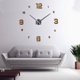 thumbnail image 3 of Reloj de pared Reloj de espejo Metal Número simple Etiqueta DIY 3D Morden Mute Decoración de la sala de estar sidaley JJ24735-04B, 3 of 5