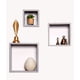 thumbnail image 1 of Repisas Flotantes Cuadradas Minimalistas Gris, 1 of 2