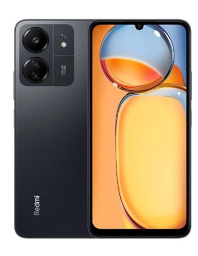 Redmi Xiaomi 13C 4G LTE (256GB + 8GB) Factory Unlocked Global ROM GSM 6.74" 50MP Triple Camera (for Tmobile, Metro, Tello, Mint & Globall) (Midnight Black Global ROM)