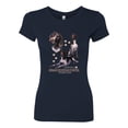 thumbnail image 2 of If It's Not a German Shorthair Pointer It's Just a Dog Gift | Womens Dog Lover Slim Fit Junior Tee, Navy, 2XL, 2 of 3