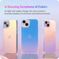 thumbnail image 3 of Funda LONLI Hue para iPhone 15, amortiguadora de golpes, 3 of 6