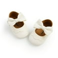 thumbnail image 3 of Newborn Girls PU BowKnot Princess Shoes, 3 of 6